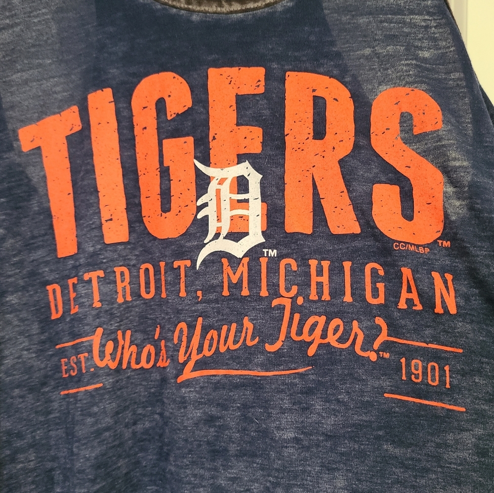 Detroit Tigers Racerback Tank Top - Picture 3 of 4